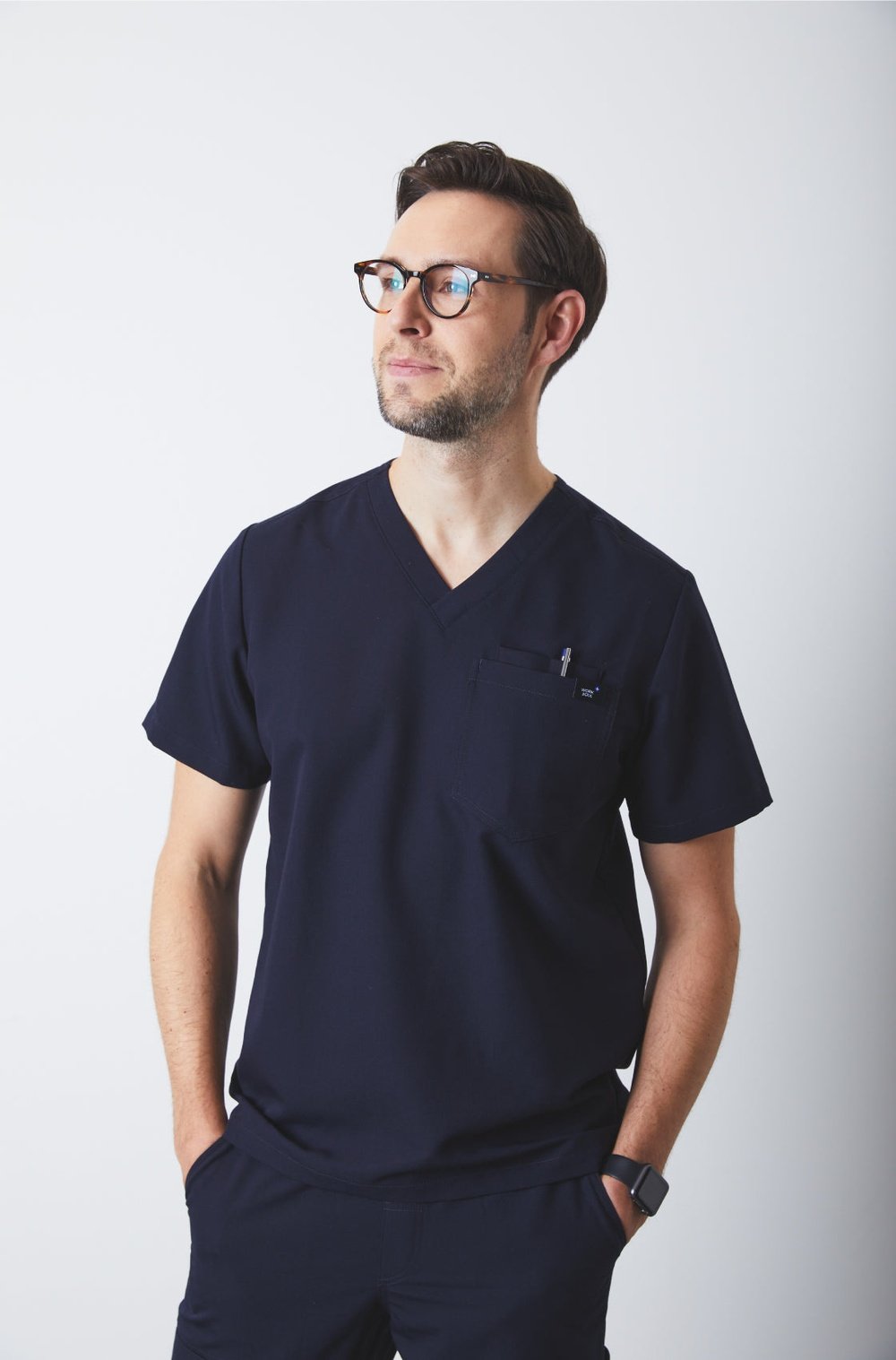 Slip on Tuniek met V-hals en Korte Mouw Kasack Essential Slip on Tuniek met V-hals en Korte Mouw Kasack Essential