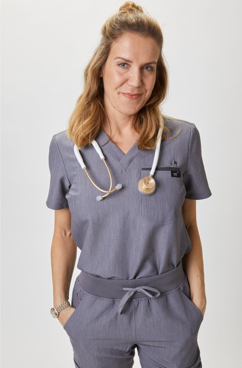 Kasack V-Top/ Damen
