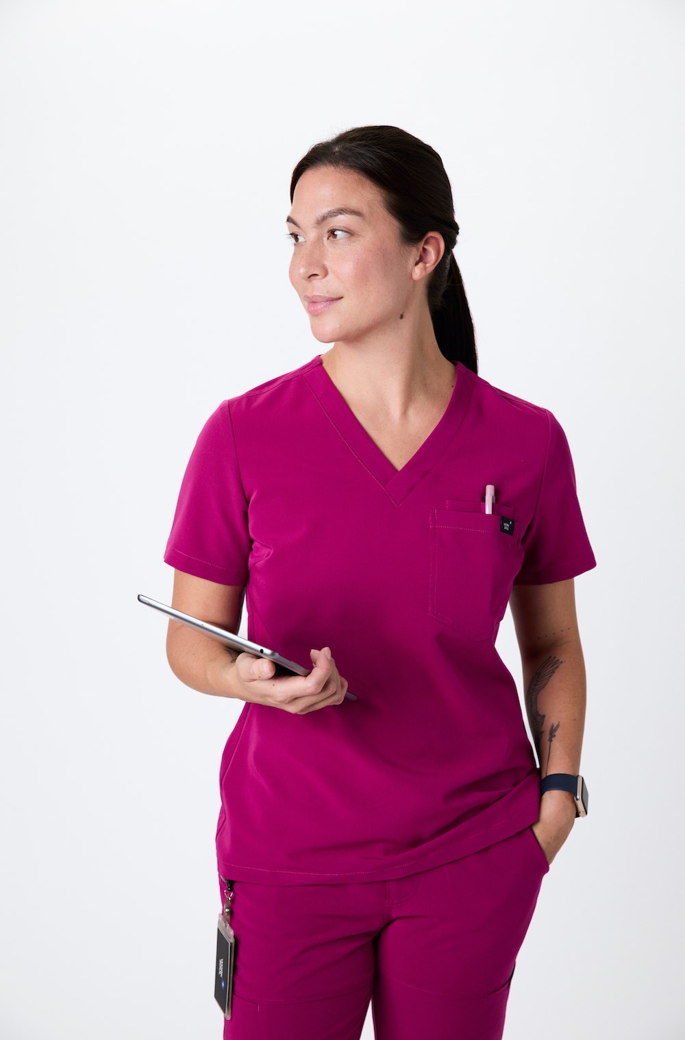 Kasack V-Top/ Damen