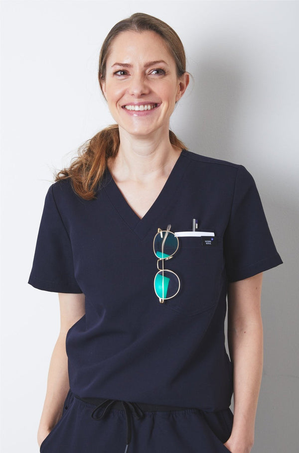 Kasack V-Top/ Damen